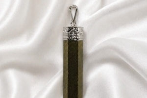 Pyrite Pencil Pendant