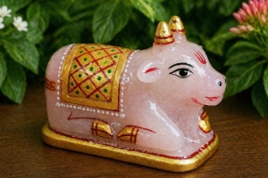 Sphatik Nandi Ji ( Colour )
