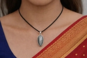 Orthoceras Fossil- Kuber Stone Pendant