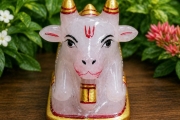 Sphatik Nandi Ji ( Colour )